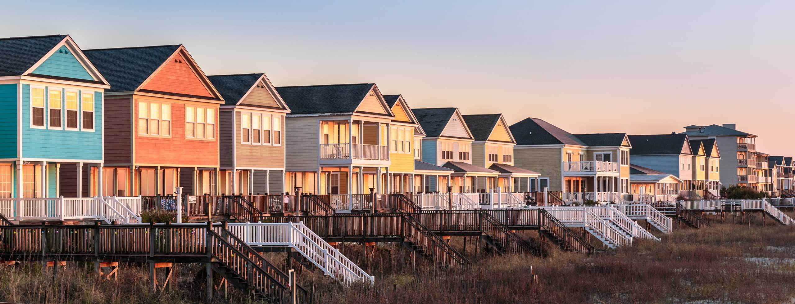 Header Intelligence Row of Houses